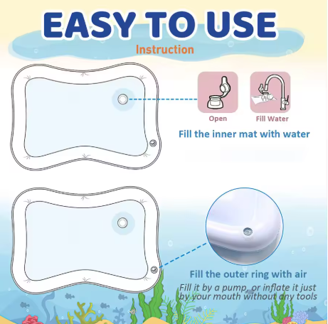 Inflatable Water Mat For Babies